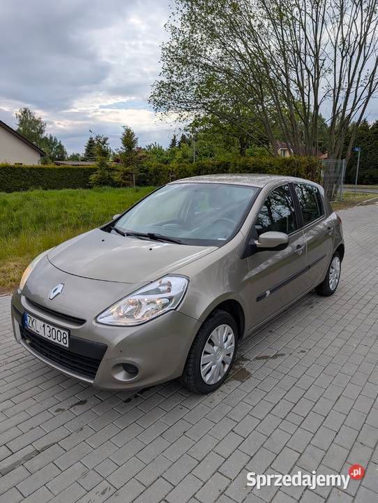 Beżowy Używany 2009 Renault Clio II Hatchback | 11 500 zł (Uczciwa cena) - Obraz 1/4