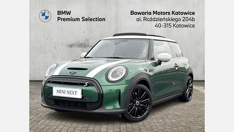 British racing green iv metalizowany Używany 2023 Mini Cooper SE Hatch Hatchback | 89 900 zł (Super Cena) - Obraz 1/3
