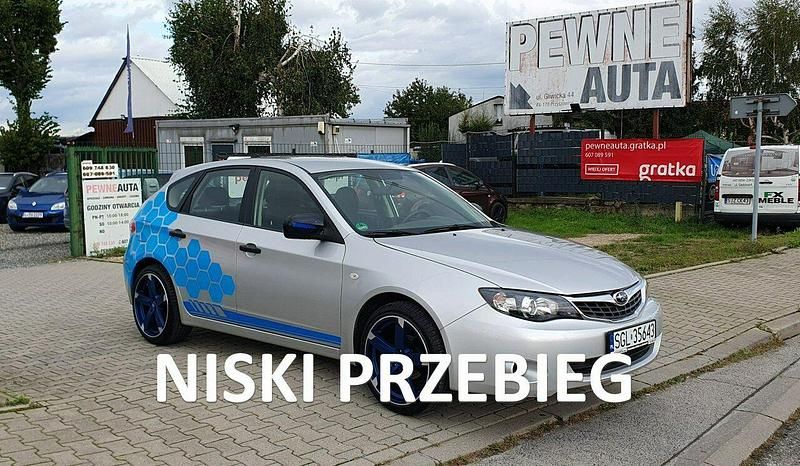 Srebrny Używany 2009 Subaru Impreza Hatchback | 18 500 zł - Obraz 1/4