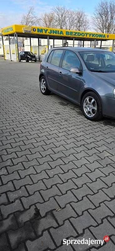 Szary Używany 2007 VW Golf V Hatchback | 10 600 zł - Obraz 1/4