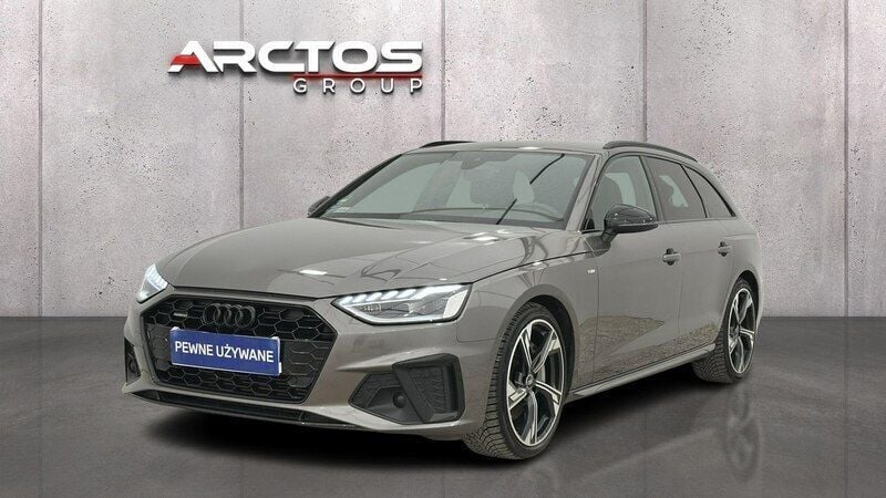 Beżowy Używany 2022 Audi A4 S-Line Kombi | 129 900 zł (Uczciwa cena) - Obraz 1/4