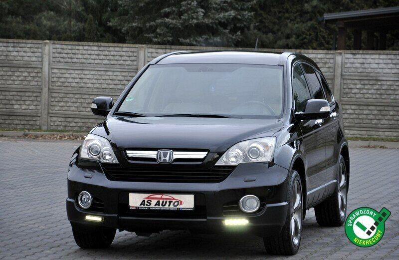 Czarny Używany 2008 Honda CR-V Executive SUV | 37 700 zł (Uczciwa cena) - Obraz 1/4