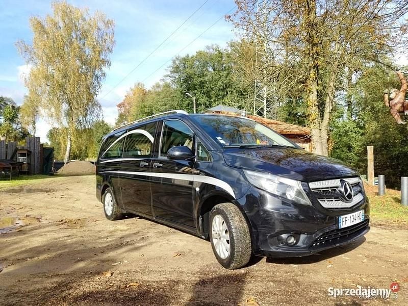 Czarny Używany 2019 Mercedes Vito Minivan | 69 000 zł (Super Cena) - Obraz 1/4
