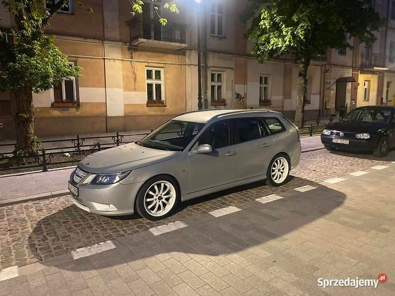 Używany Saab 9-3 2009 Srebrny Kombi