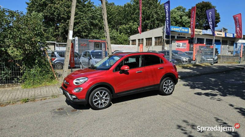 Czerwony Używany 2015 Fiat 500X Cross Plus SUV | 48 900 zł (Uczciwa cena) - Obraz 1/4