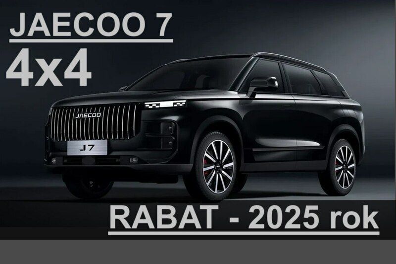 Czarny Nowe 2025 Jaecoo 7 SUV | 164 800 zł (Dość drogi) - Obraz 1/4