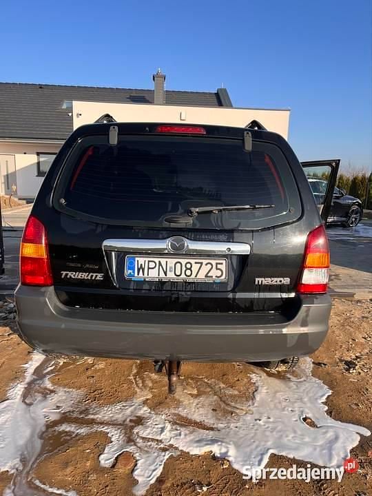 Czarny Używany 2002 Mazda Tribute SUV | 10 300 zł - Obraz 1/4