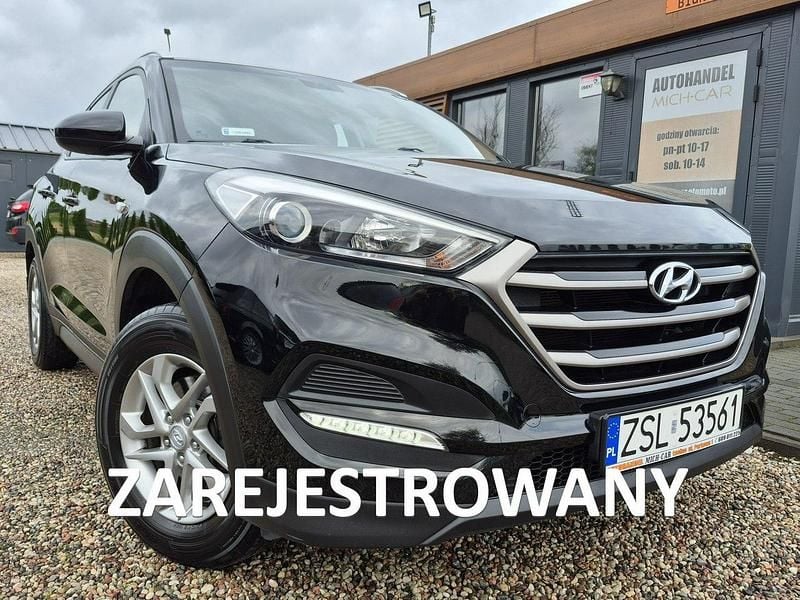 Czarny Używany 2016 Hyundai Tucson SUV | 54 500 zł (Uczciwa cena) - Obraz 1/4