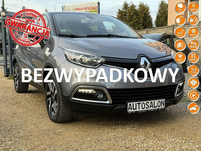 Szary Używany 2017 Renault Captur SUV | 35 500 zł (Uczciwa cena) - Obraz 1/4