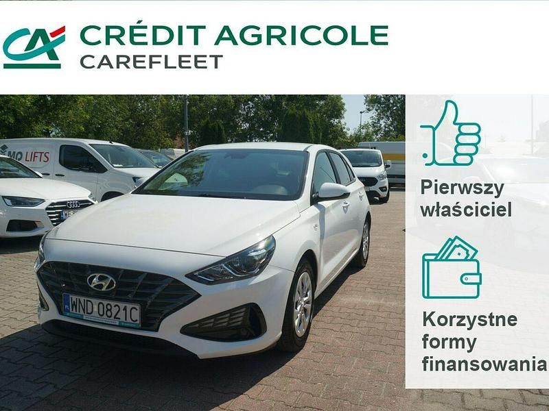 Biały Używany 2022 Hyundai i30 Hatchback | 49 800 zł (Uczciwa cena) - Obraz 1/4