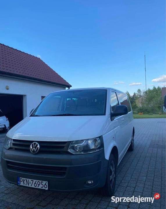 Biały Używany 2012 VW T5 Van | 47 300 zł (Uczciwa cena) - Obraz 1/4