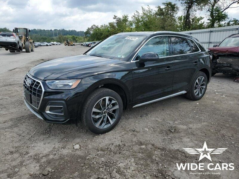 Czarny Używany 2021 Audi Q5 SUV | 80 100 zł - Obraz 1/4