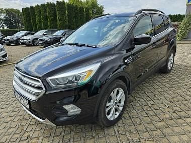 Czarny Używany 2017 Ford Escape SUV | 57 500 zł - Obraz 1/4