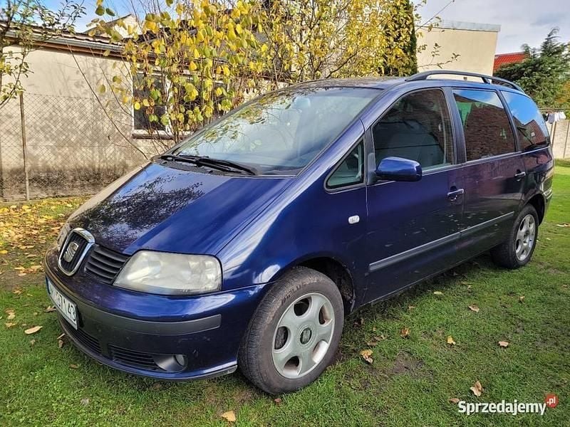 Niebieski Używany 2002 Seat Alhambra Minivan | 3500 zł (Dobra cena) - Obraz 1/4