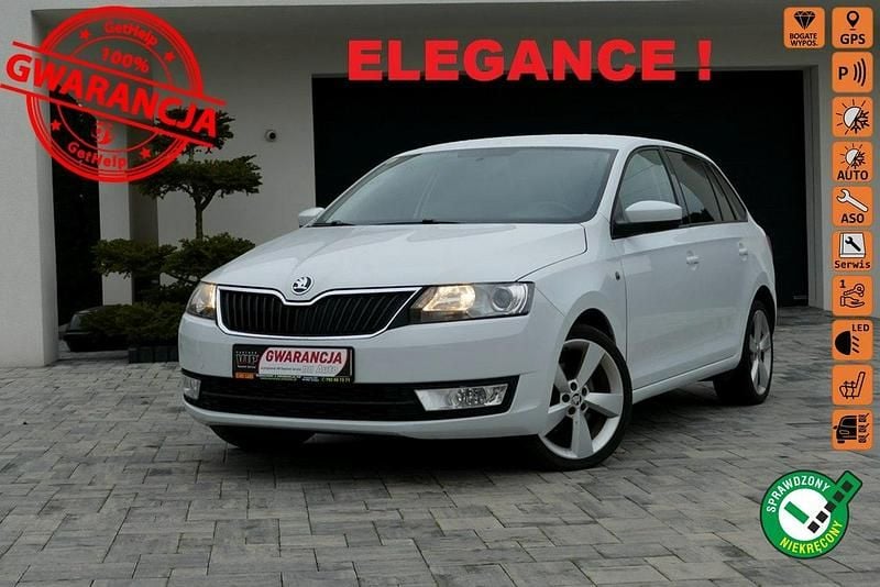 Biały Używany 2014 Skoda Rapid Kombi | 27 500 zł (Uczciwa cena) - Obraz 1/4