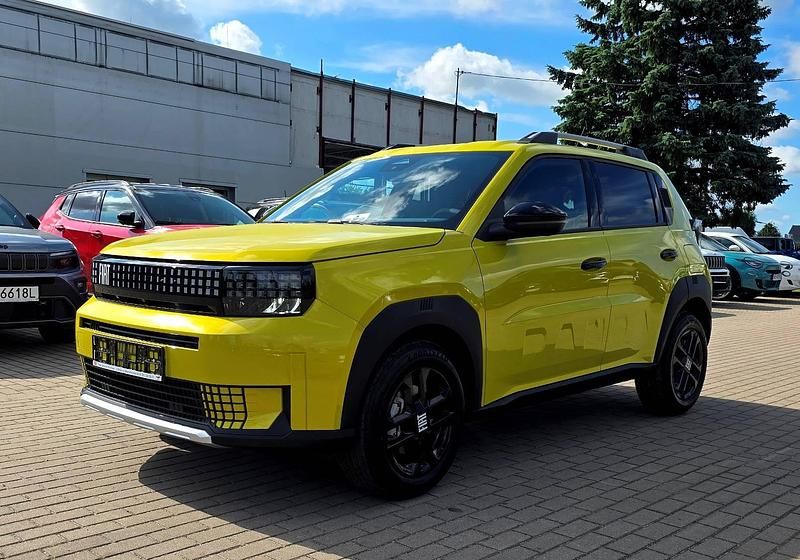 Nowe Fiat Grande Panda Icon 110 KM (80 kW) 2025 Lakier metalizowany żółty limone Hatchback