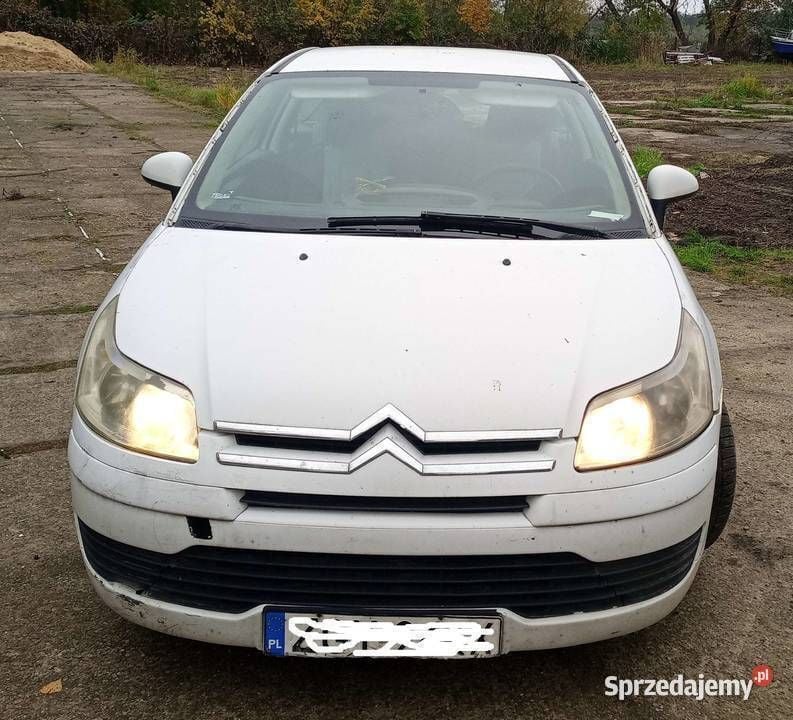 Biały Używany 2006 Citroën C4 Coupe | 2900 zł (Uczciwa cena) - Obraz 1/4