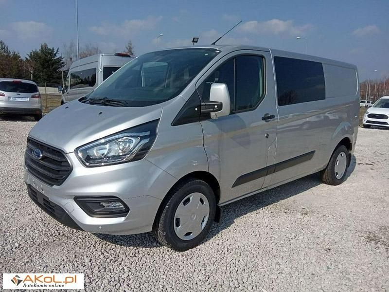 Srebrny (metalik) Używany 2019 Ford Transit Custom Van | 92 900 zł - Obraz 1/1