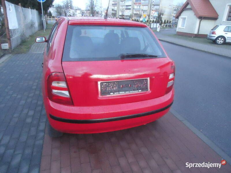 Używany Skoda Fabia 75 KM (55 kW) 2003 Czerwony Hatchback