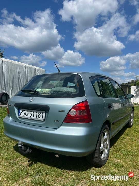 Używany Honda Civic 2003 Niebieski Hatchback