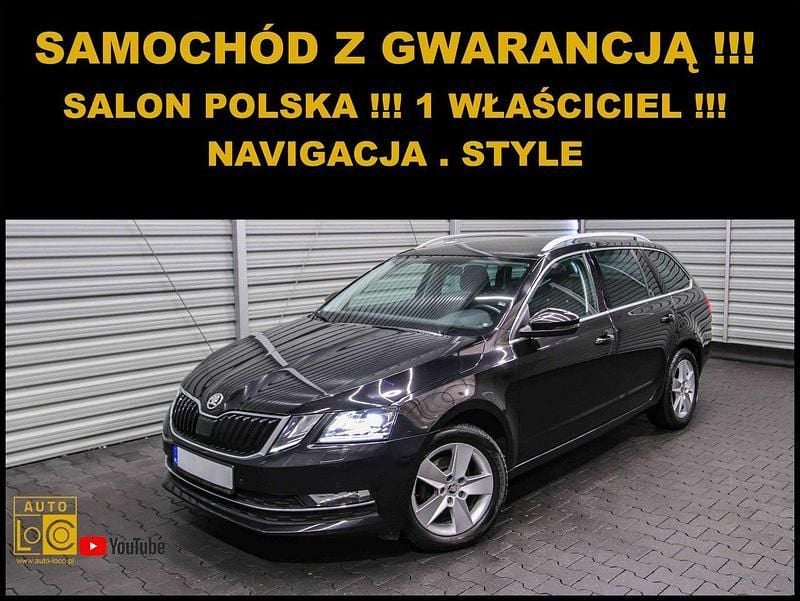 Czarny (metalik) Używany 2020 Skoda Octavia Kombi | 42 457 zł (Super Cena) - Obraz 1/4