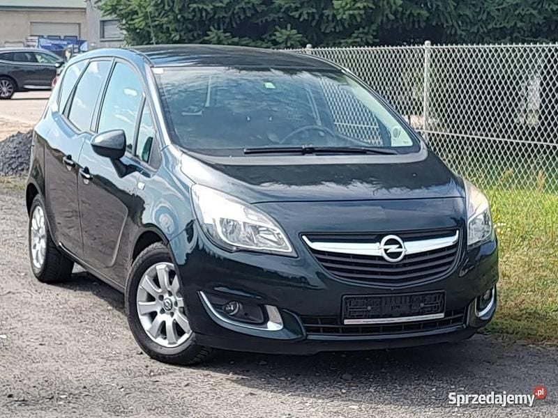 Zielony Używany 2014 Opel Meriva Minivan | 17 400 zł (Uczciwa cena) - Obraz 1/4
