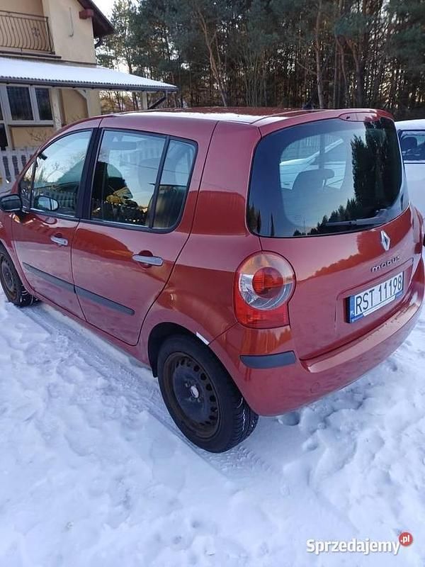 Używany Renault Modus 2005 Czerwony Minivan