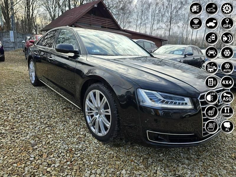 Brązowobeżowy Używany 2015 Audi A8 Comfort Sedan/Limuzyna | 107 000 zł - Obraz 1/4