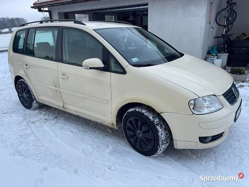Używany VW Touran 2006 Beżowy Minivan