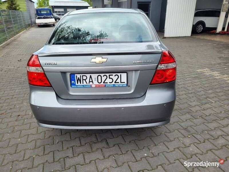 Używany Chevrolet Aveo 101 KM (74 kW) 2009 Szary Sedan/Limuzyna