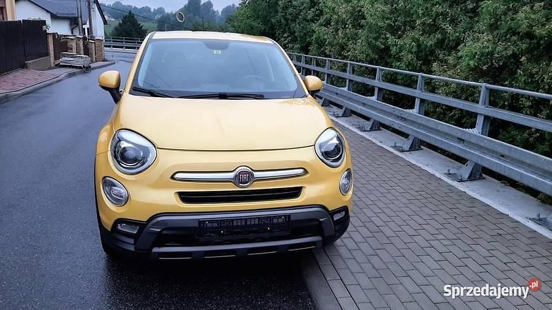 Żółty Używany 2018 Fiat 500X SUV | 48 900 zł (Uczciwa cena) - Obraz 1/4