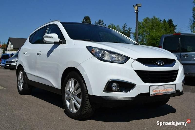 Biały Używany 2010 Hyundai ix35 SUV | 38 900 zł (Uczciwa cena) - Obraz 1/4