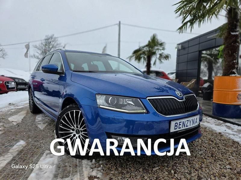 Używany Skoda Octavia 105 KM (77 kW) 2014 Niebieski ciemny (metalik, perła) Kombi