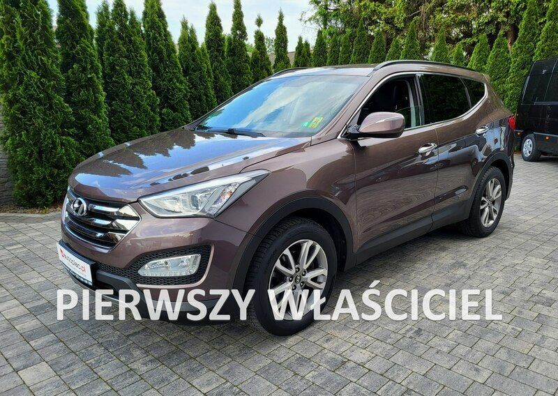 Brązowy (metalik) Używany 2013 Hyundai Santa Fe SUV | 56 900 zł (Drogi) - Obraz 1/4