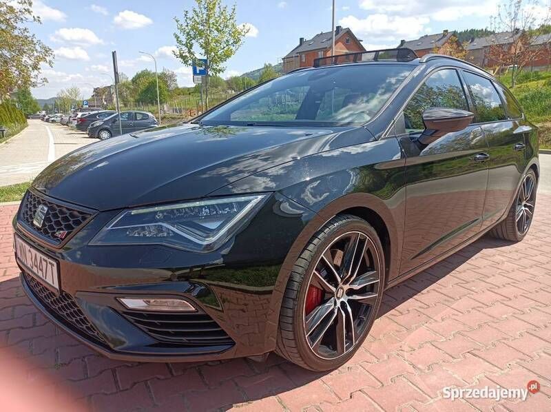 Czarny Używany 2019 Cupra Leon Kombi | 110 000 zł (Uczciwa cena) - Obraz 1/4