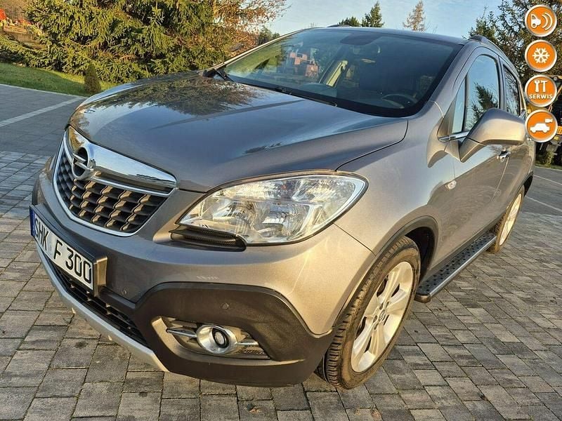Szary (metalik) Używany 2014 Opel Mokka SUV | 37 800 zł (Uczciwa cena) - Obraz 1/4