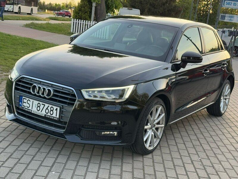 Czarny (metalik) Używany 2015 Audi A1 Hatchback | 33 900 zł - Obraz 1/4
