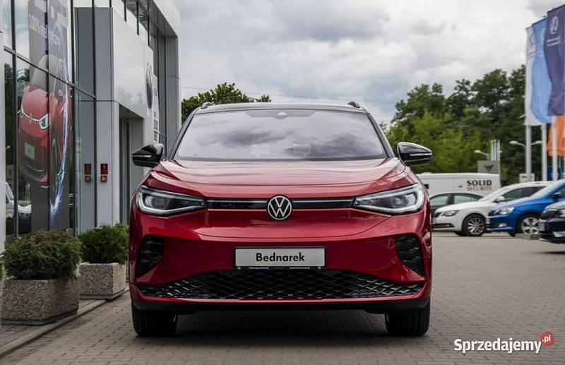 Nowe VW ID.4 GTX 210 kW (286 KM) 2026 Czerwony SUV
