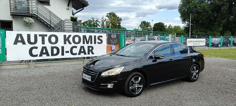 Brązowy (metalik) Używany 2011 Peugeot 508 Sedan/Limuzyna | 23 800 zł (Uczciwa cena) - Obraz 1/4
