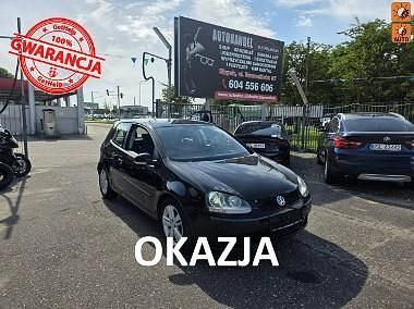 Czarny Używany 2005 VW Golf V Hatchback | 9990 zł (Uczciwa cena) - Obraz 1/4