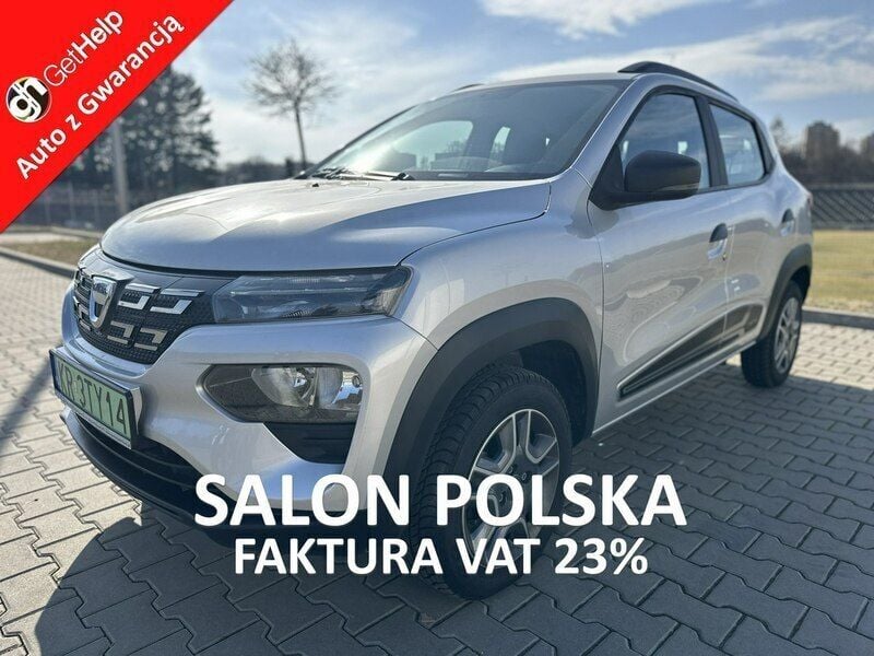 Srebrny (metalik) Używany 2021 Dacia Spring Hatchback | 43 900 zł (Drogi) - Obraz 1/4