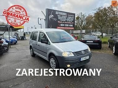 Srebrny (metalik) Używany 2007 VW Caddy Minivan | 15 490 zł (Uczciwa cena) - Obraz 1/4