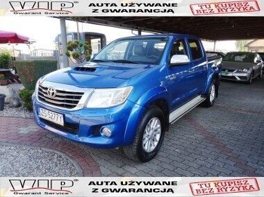 Granatowy Używany 2012 Toyota HiLux Pickup | 79 900 zł (Drogi) - Obraz 1/4