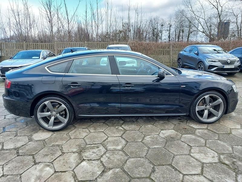 Używany Audi A5 Sportback 245 KM (180 kW) 2014 Czarny Hatchback