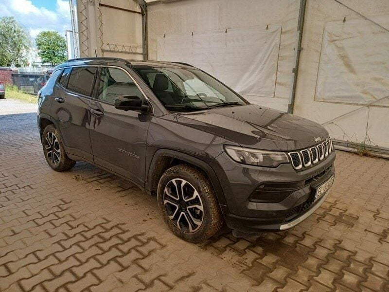 Szary Używany 2023 Jeep Compass SUV | 81 400 zł - Obraz 1/4