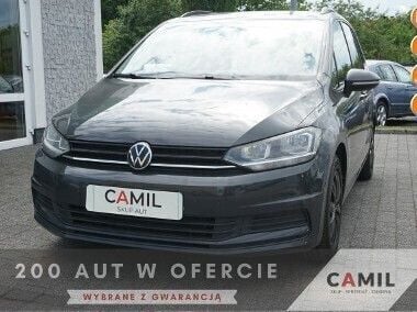 Szary Używany 2021 VW Touran Minivan | 59 800 zł - Obraz 1/4