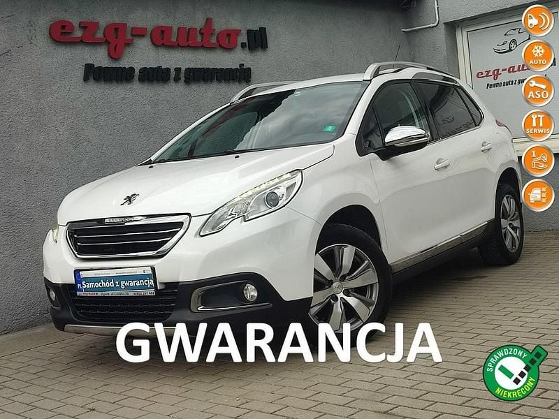 Biały Używany 2015 Peugeot 2008 SUV | 32 999 zł (Uczciwa cena) - Obraz 1/4