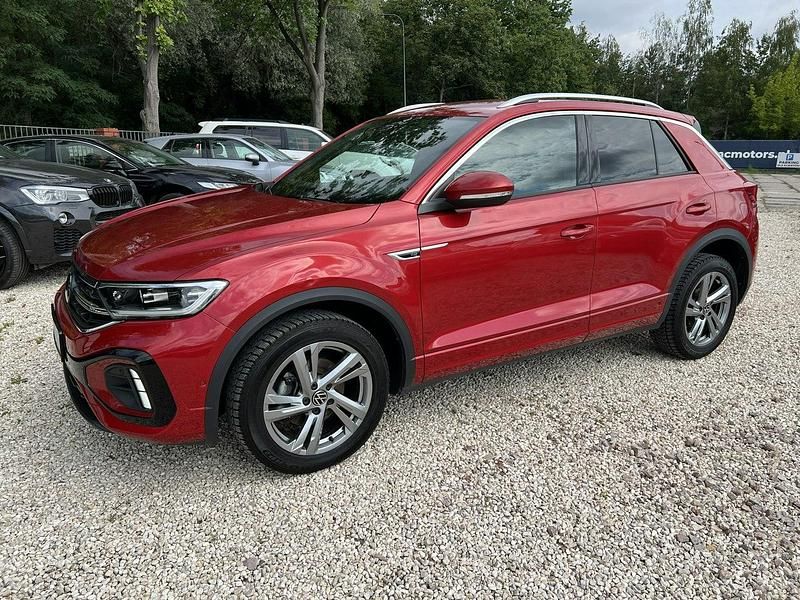 Używany VW T-Roc R-line 150 KM (110 kW) 2022 Czerwony (metalik) SUV