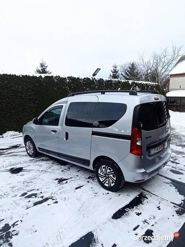 Używany Dacia Dokker 2015 Srebrny Minivan