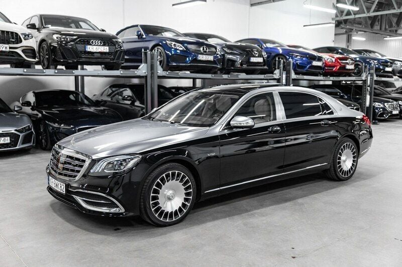Czarny Używany 2018 Mercedes S65 AMG AMG Sedan/Limuzyna | 576 357 zł - Obraz 1/4